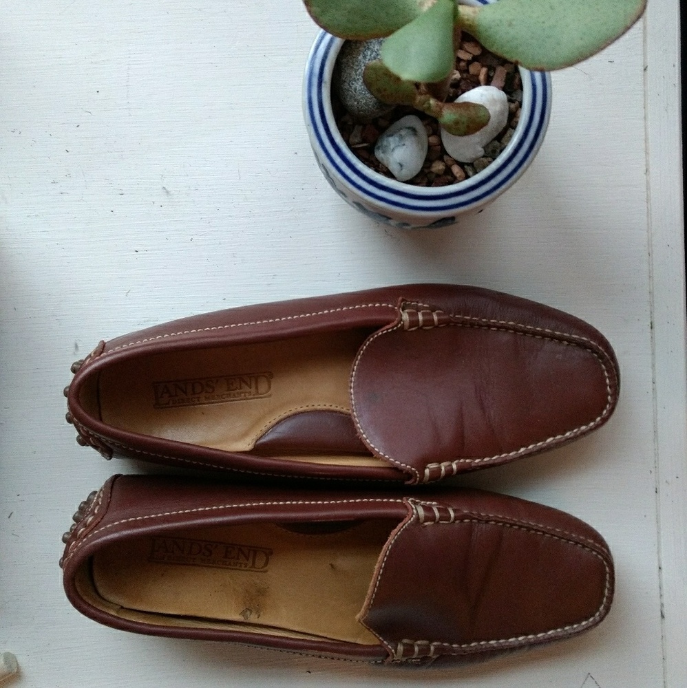 Lands' End womens loafers